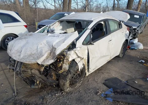 2017 Kia Forte Lx from USA, damaged, VIN 3KPFL4A75HE108380